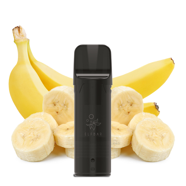 2x Elfbar ELFA CP Prefilled Pod Banana 2ml