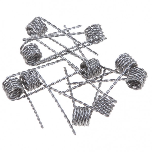 10x Fertig Wicklung Twisted 0,60 Ohm (28GA)