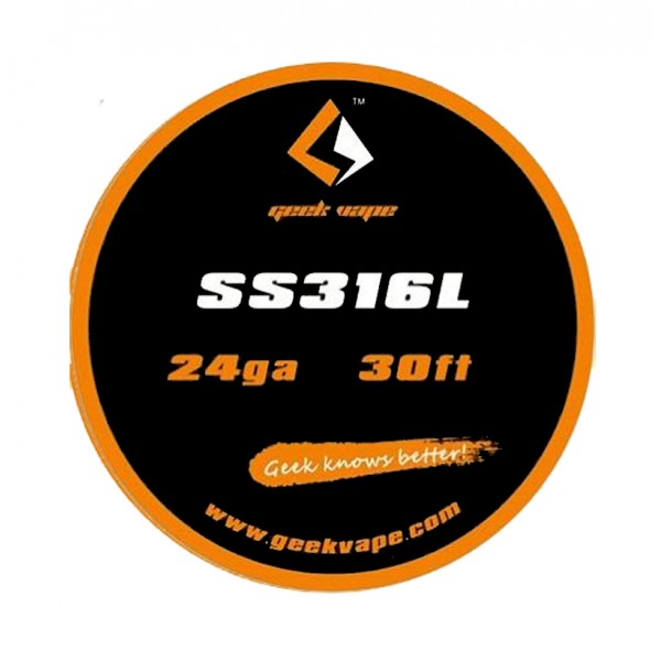 GeekVape SS316L 24GA | 26GA | 28GA 10m
