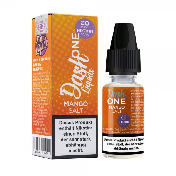Dash Liquids One Mango Nikotinsalz Liquid 10ml